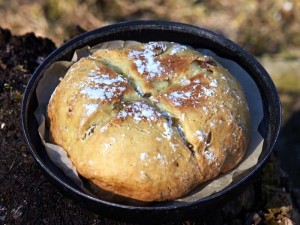 baked goods, backcountry baking, irish soda bread, trail baking, backcountry bread
