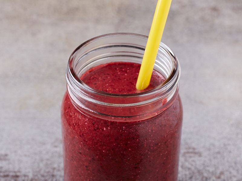 Very Berry Smoothie, trail smoothie, no-cook backpacking food