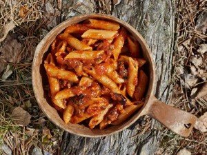 penne puttanesca, dehydrated backpacking meals