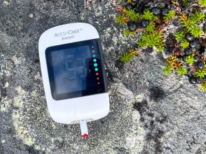 hiking with diabetes, backpacking with diabetes, diabetes type 2